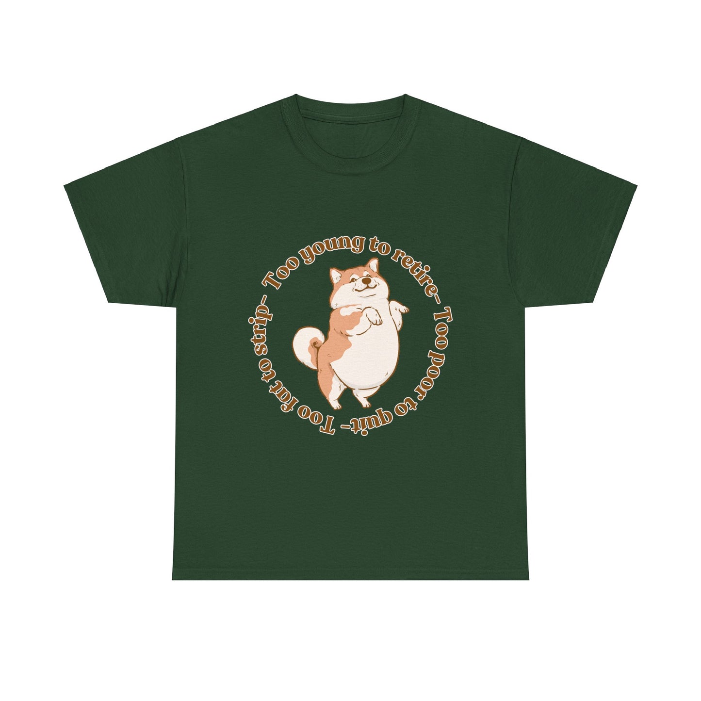 Too Young Unisex Heavy Cotton Tee