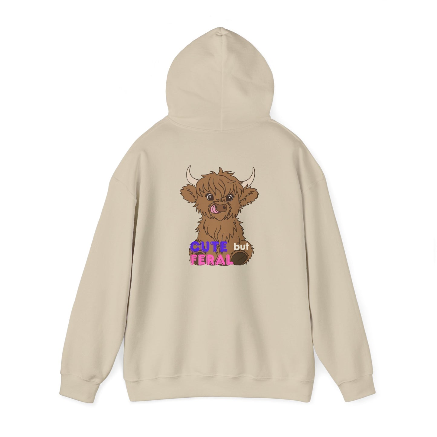 Cute but Feral Unisex Heavy Blend™ Hooded Sweatshirt