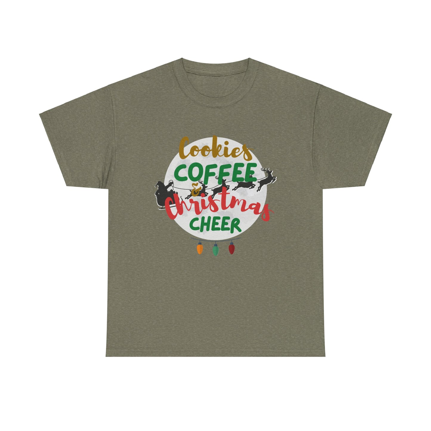 Christmas Cookies Unisex Heavy Cotton Tee