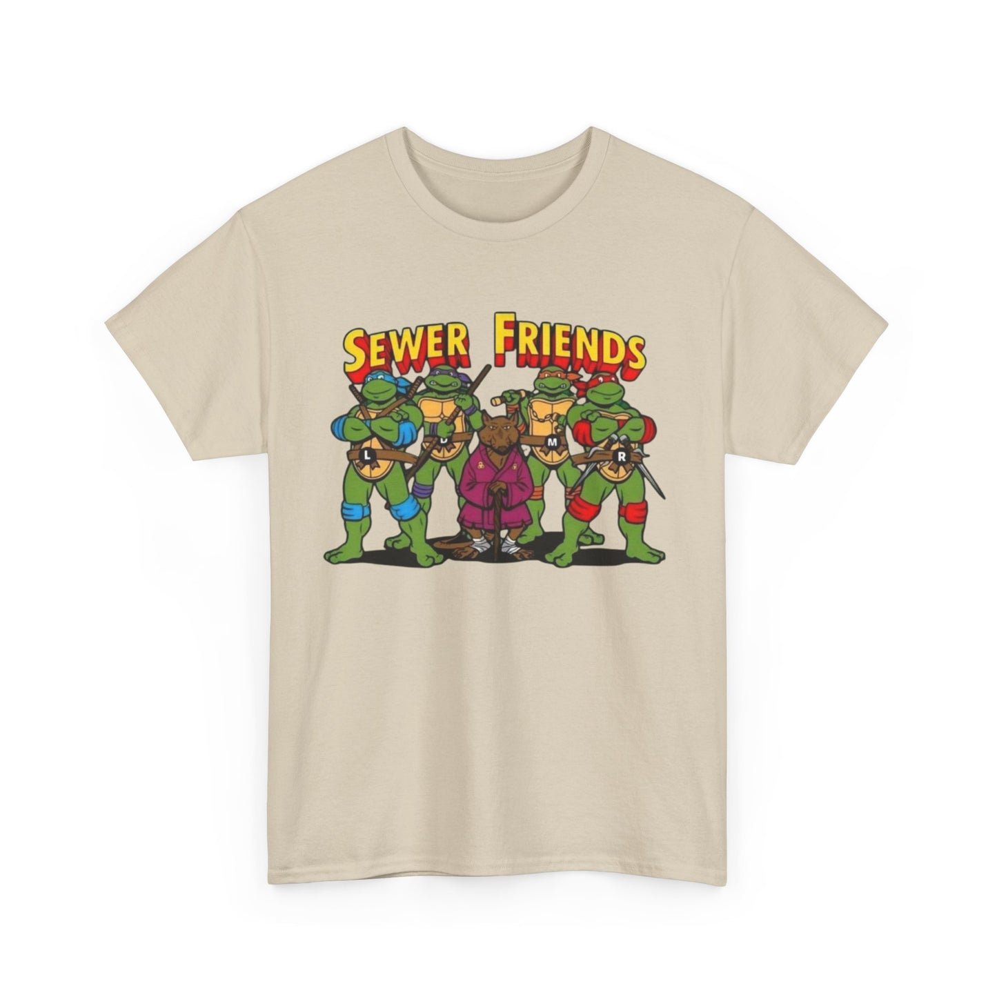 Sewer Friends Unisex Heavy Cotton Tee