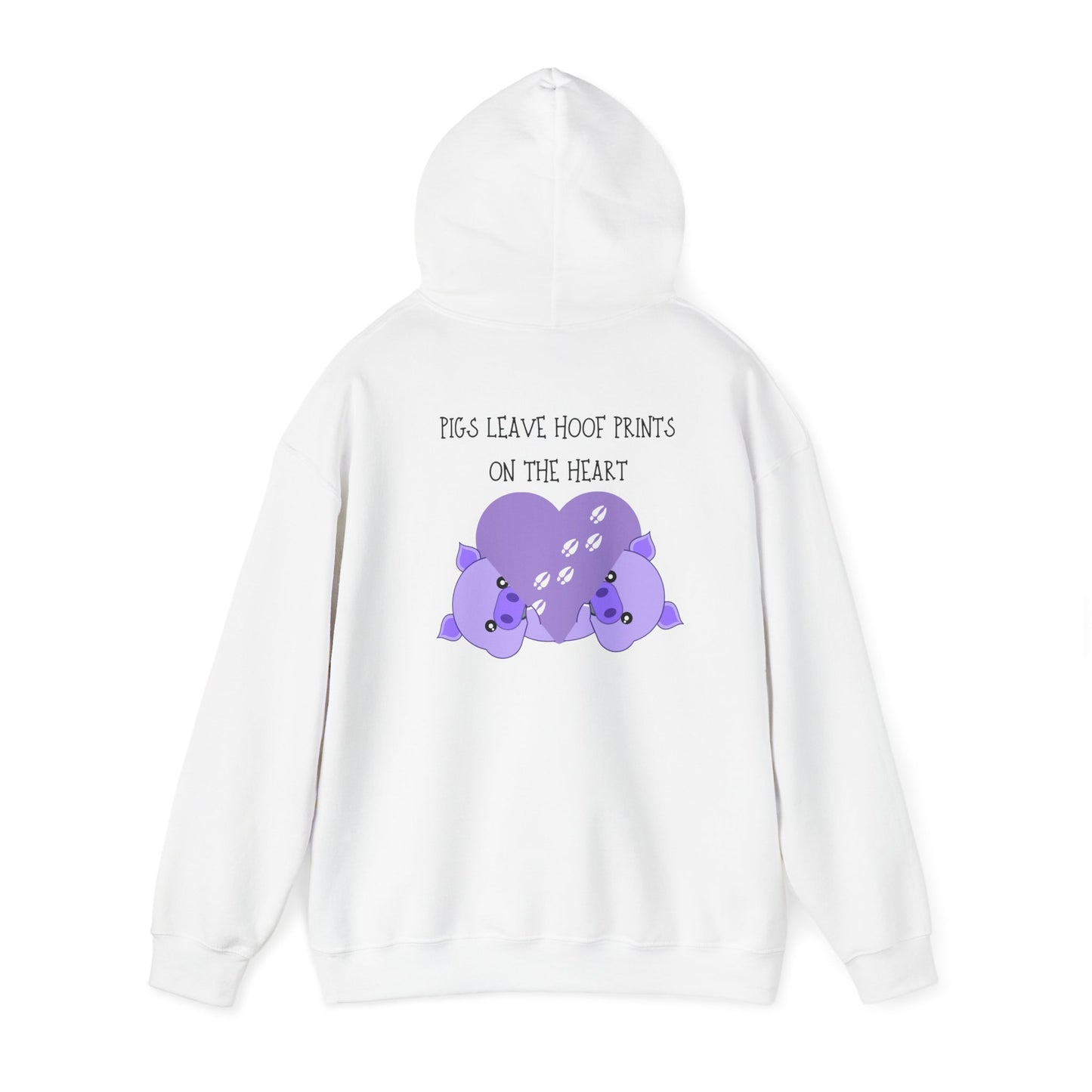 Pigs leave Unisex Heavy Blend™ Hooded Sweatshirt