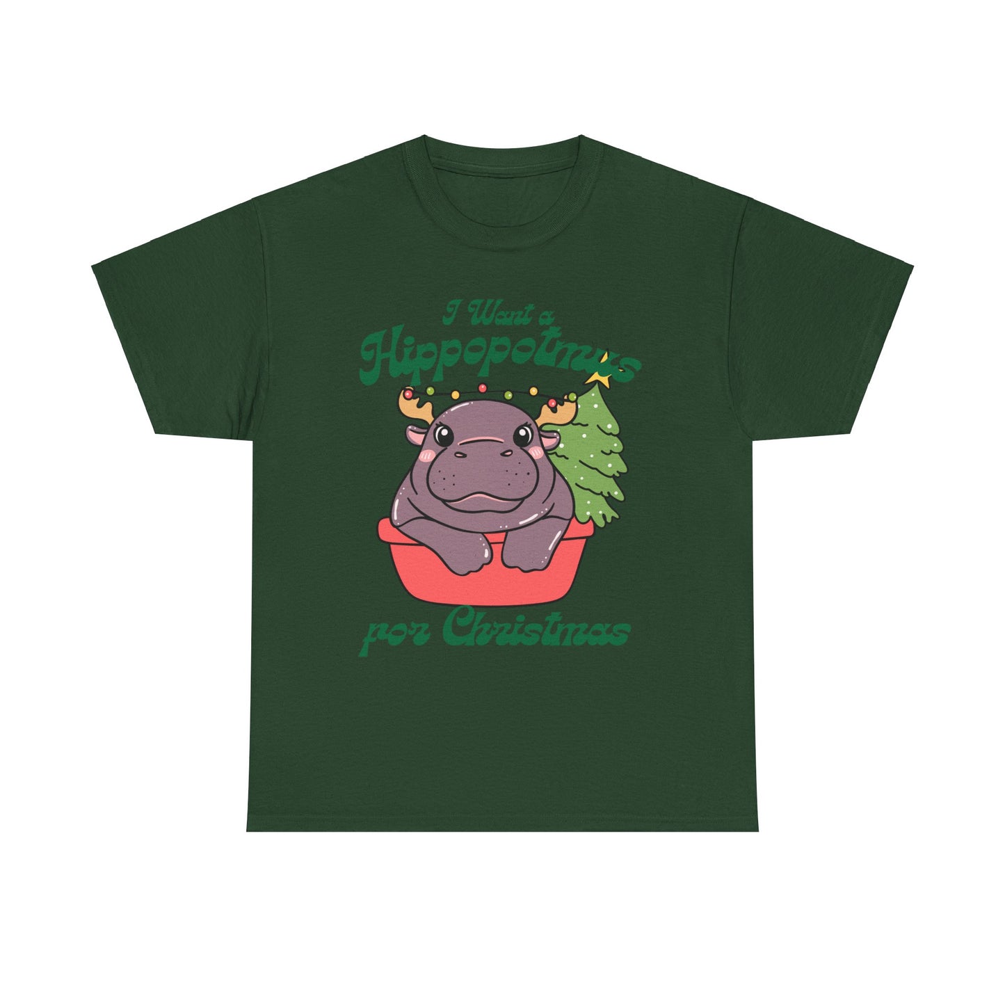 Hippo Unisex Heavy Cotton Tee