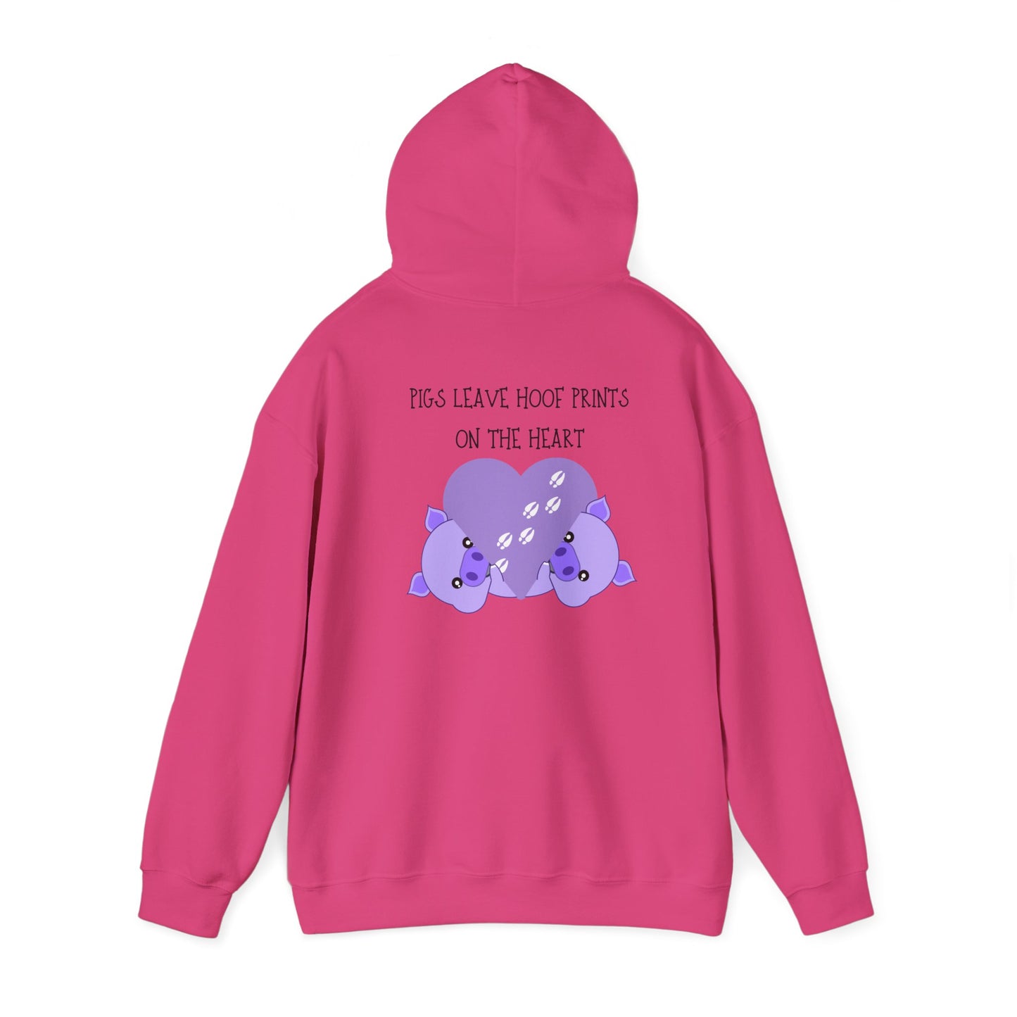 Pigs leave Unisex Heavy Blend™ Hooded Sweatshirt