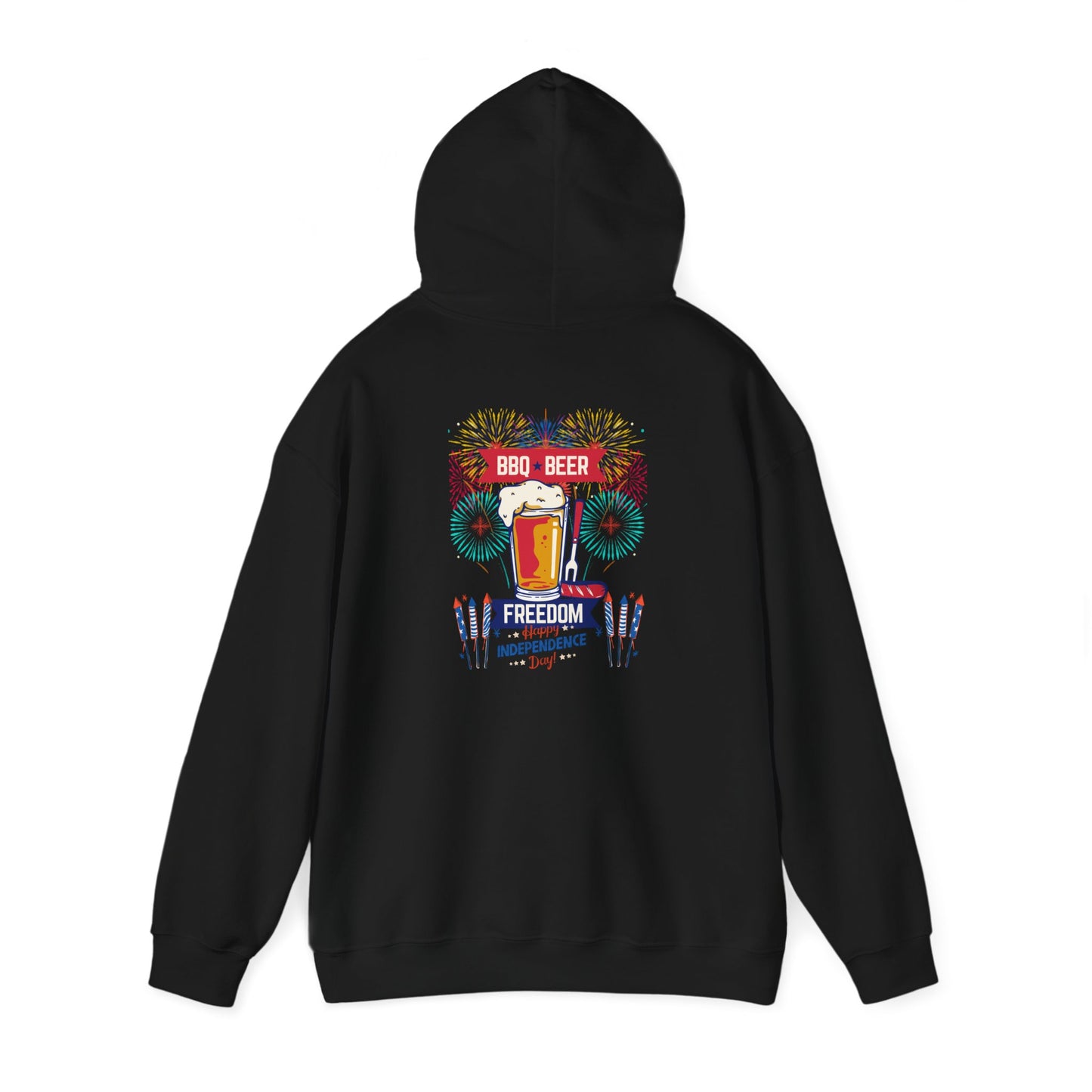 BBQ Beer Unisex Heavy Blend™ Hooded Sweatshirt