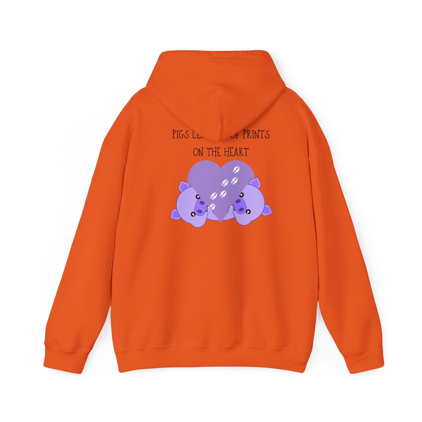Pigs leave Unisex Heavy Blend™ Hooded Sweatshirt