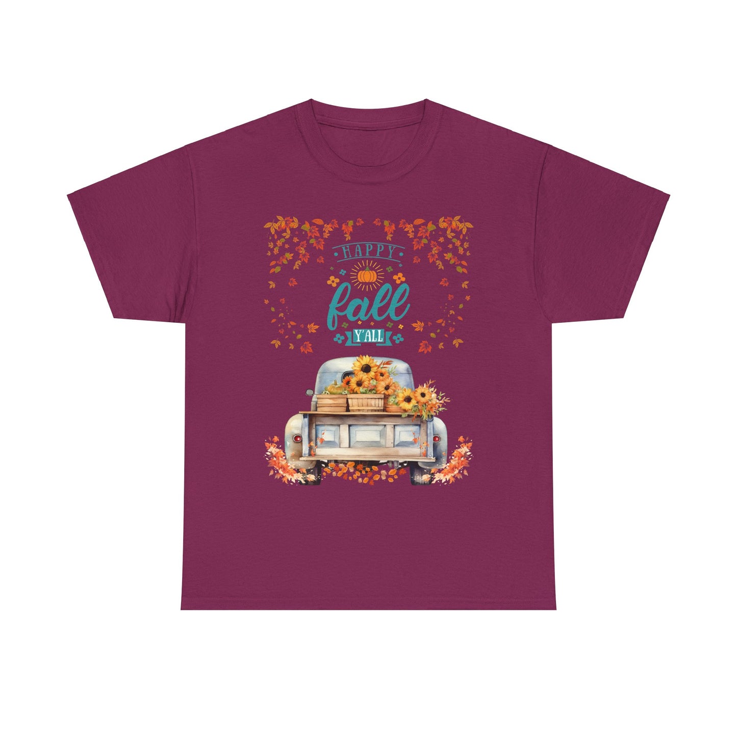 Happy Fall Heavy Cotton Tee