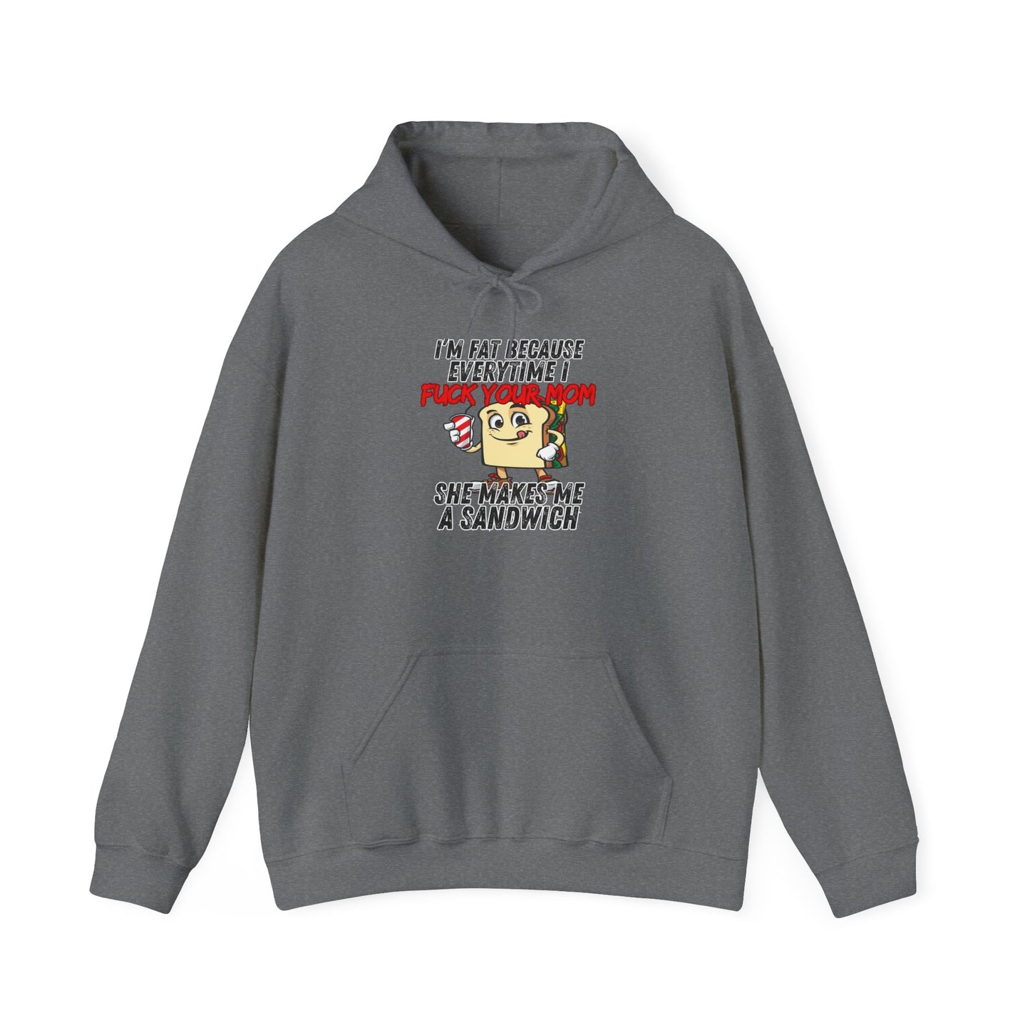 I'm Fat Unisex Heavy Blend™ Hooded Sweatshirt
