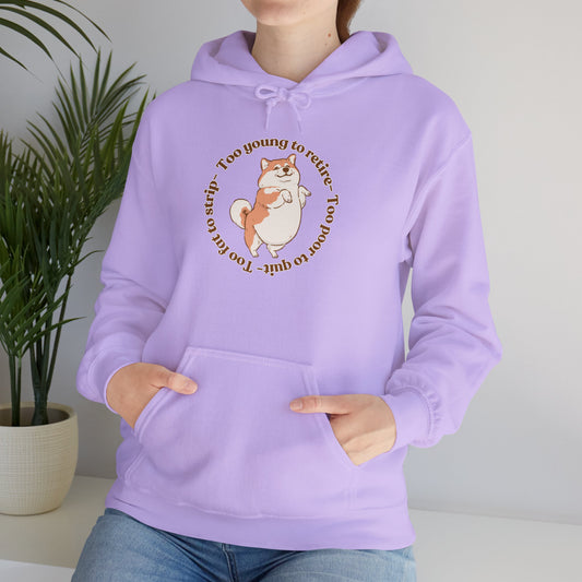 Too Young Unisex Heavy Blend™ Hooded Sweatshirt