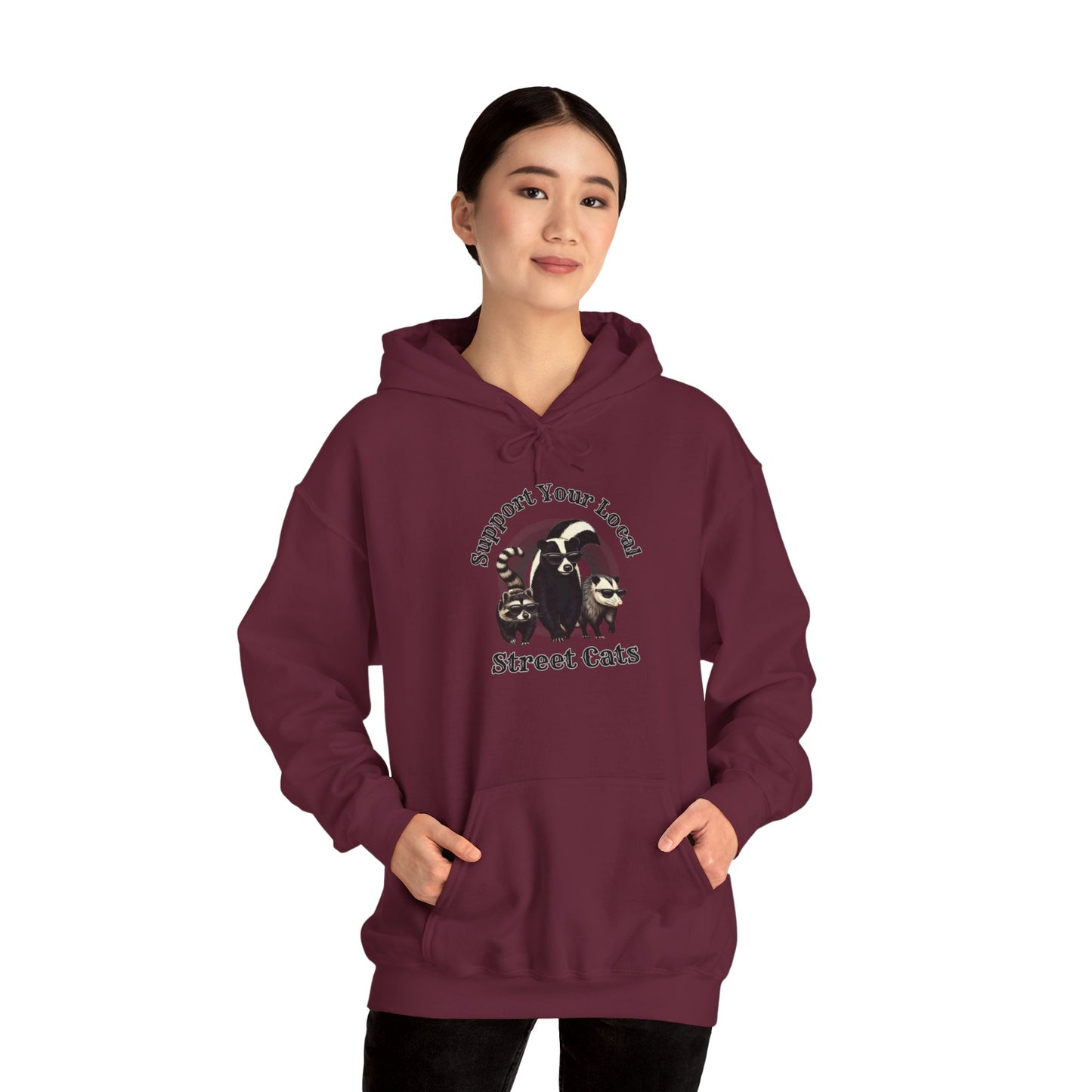 Street Cats Unisex Heavy Blend™ Hooded Sweatshirt