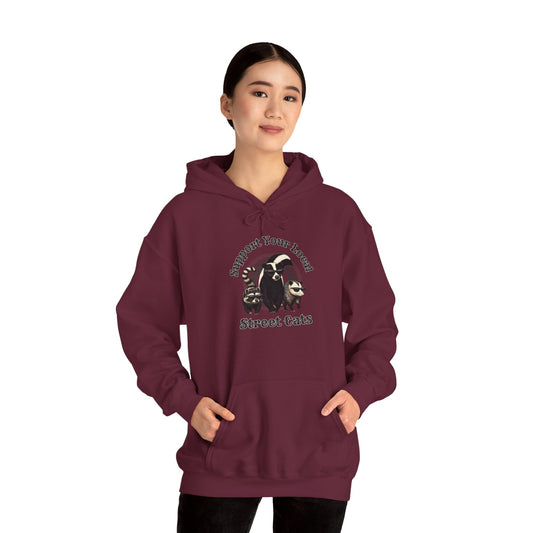 Street Cats Unisex Heavy Blend™ Hooded Sweatshirt