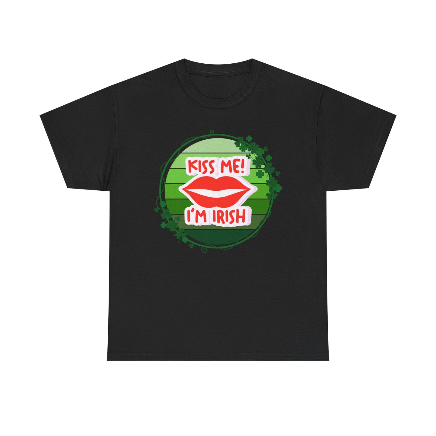Kiss Me I'm Irish Unisex Heavy Cotton Tee