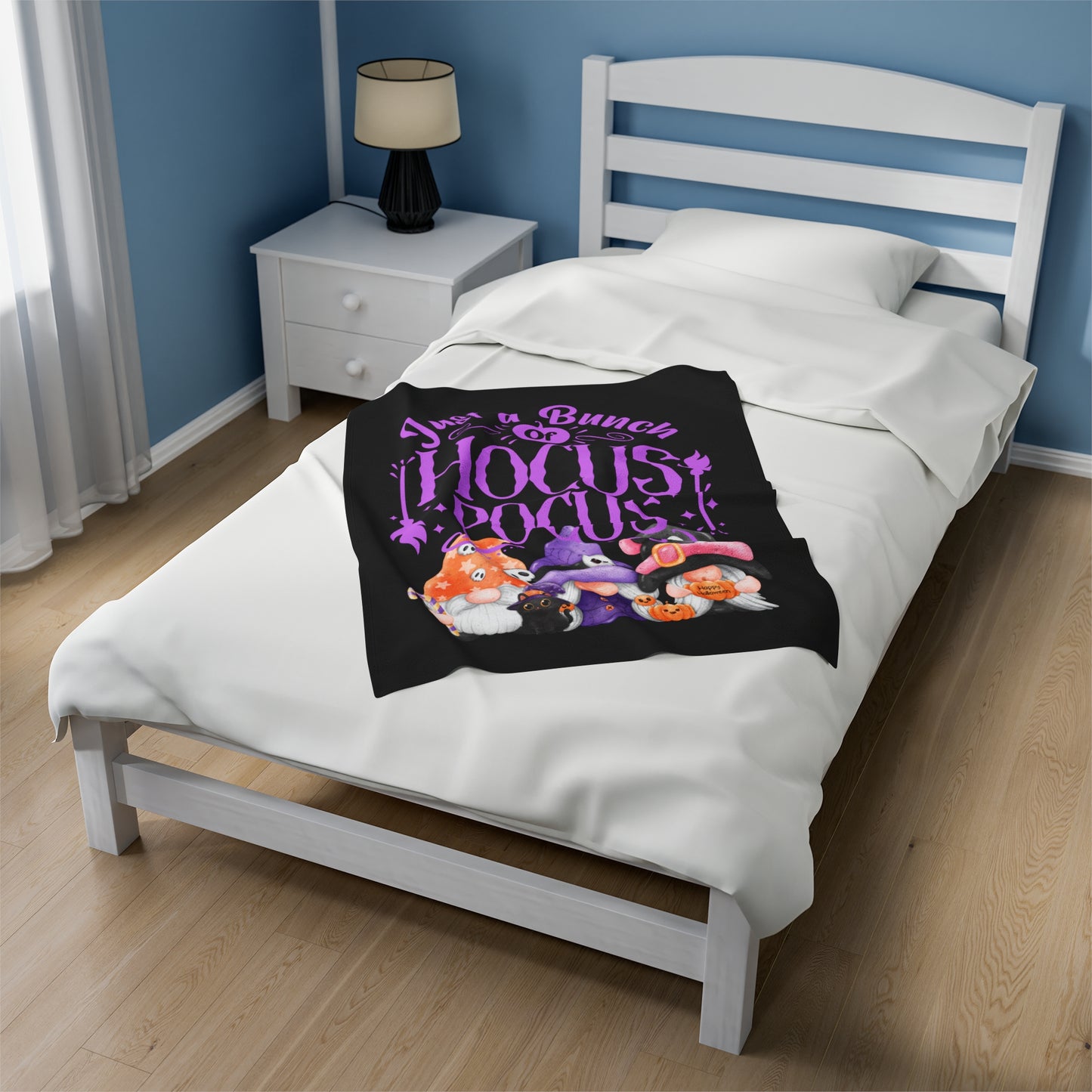 Hocus Pocus Velveteen Plush Blanket