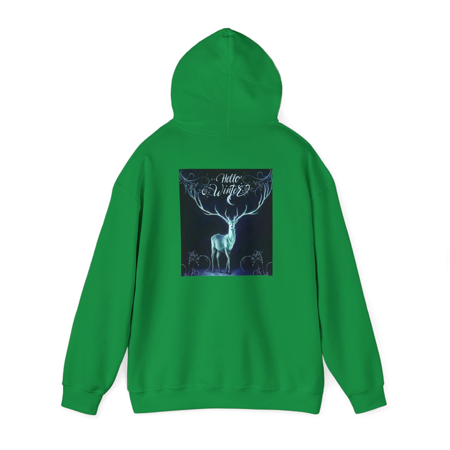Hello Winter Unisex Heavy Blend™ Hooded Sweatshirt