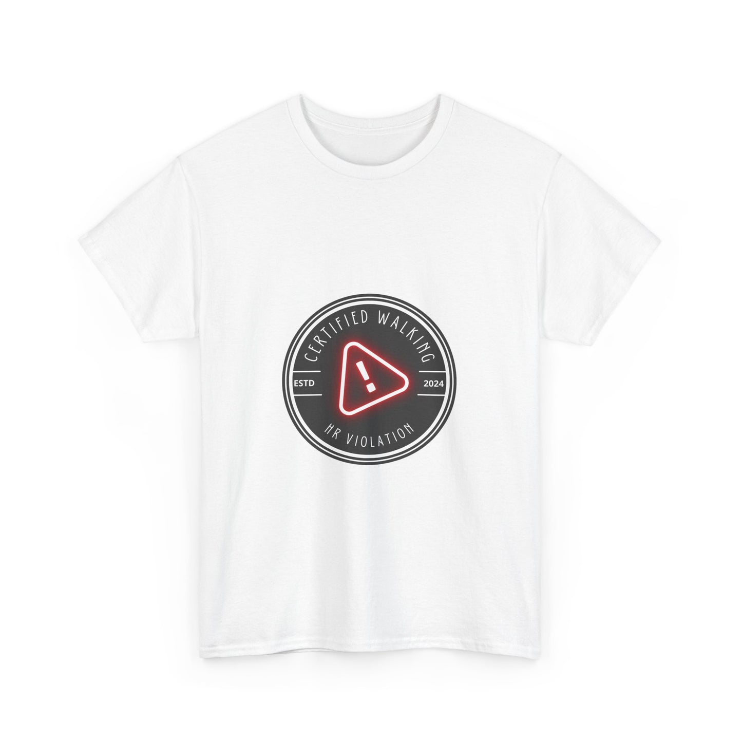 certified walking Unisex Heavy Cotton Tee