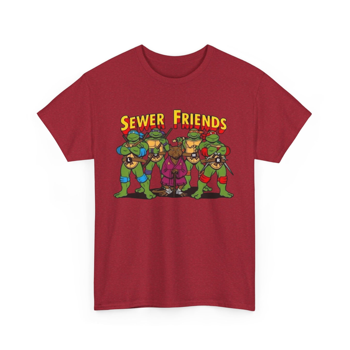 Sewer Friends Unisex Heavy Cotton Tee