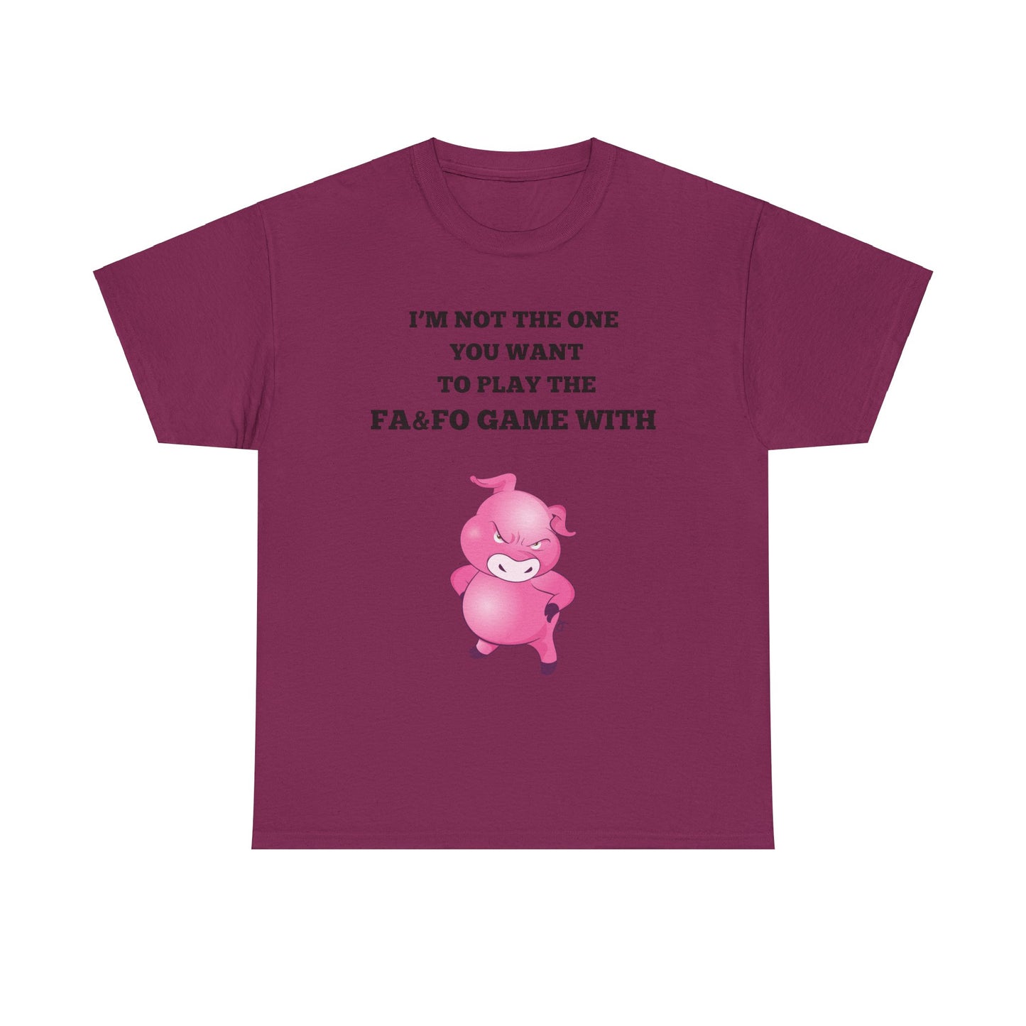 I'm Not The One To Play Unisex Heavy Cotton Tee