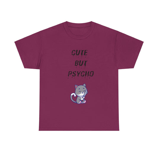 Cute But Unisex Heavy Cotton Tee