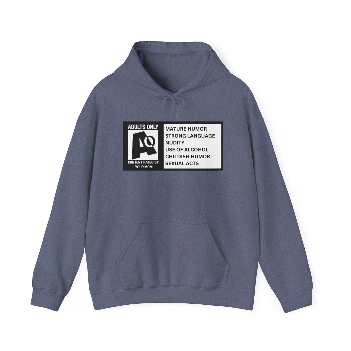 Maturity Rating Unisex Heavy Blend™ Hooded Sweatshirt