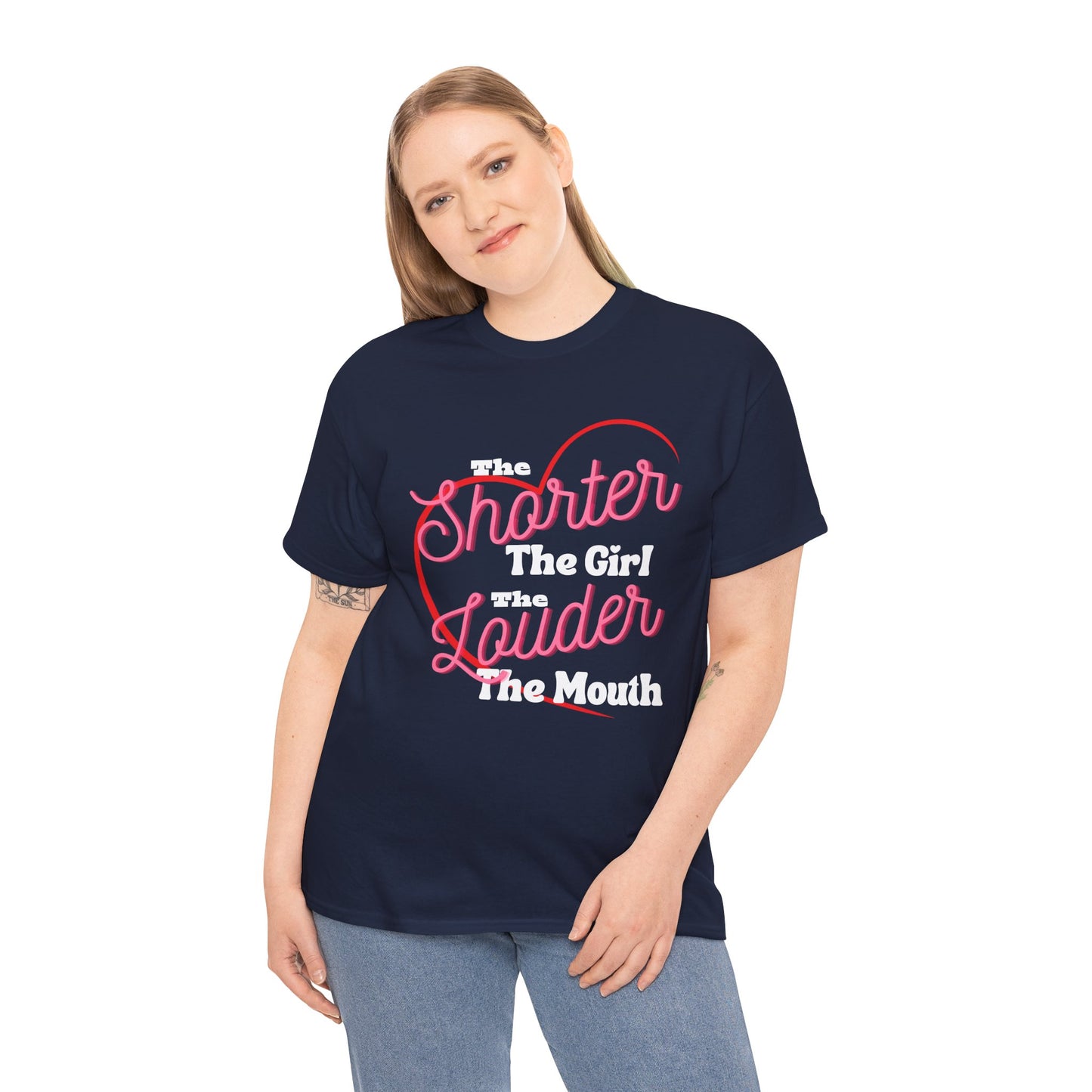 Shorter Unisex Heavy Cotton Tee