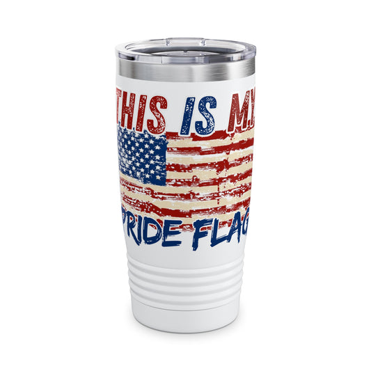 Pride Flag- Ringneck Tumbler - 20oz Travel Mug