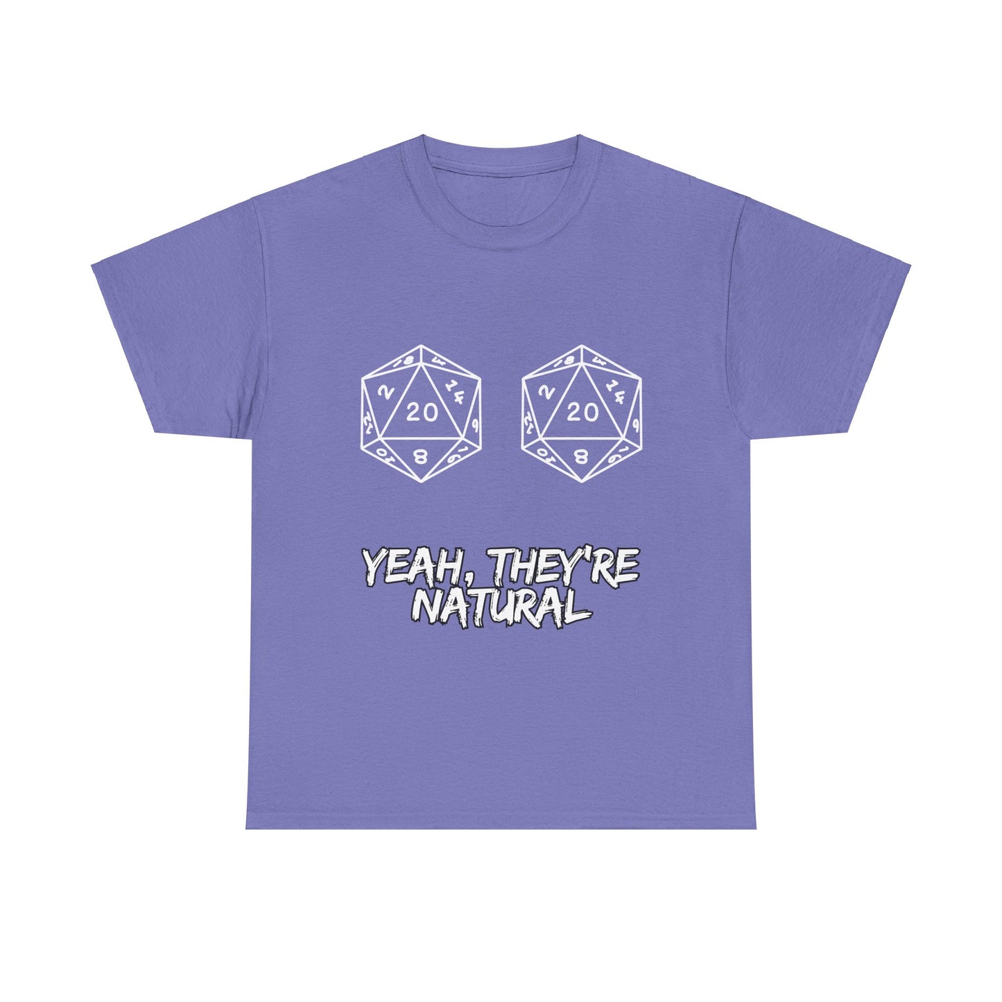 Natural Unisex Heavy Cotton Tee