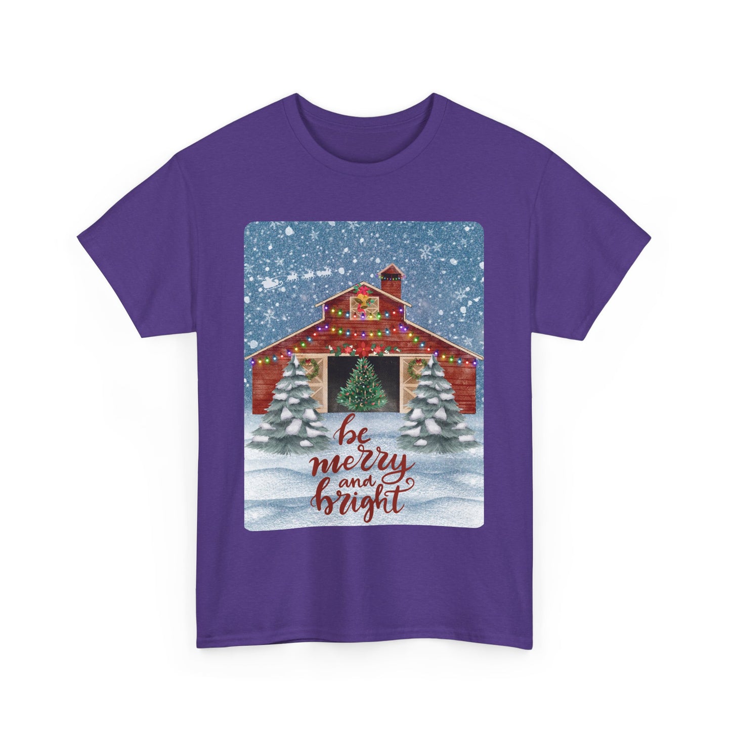 Be Merry Unisex Heavy Cotton Tee