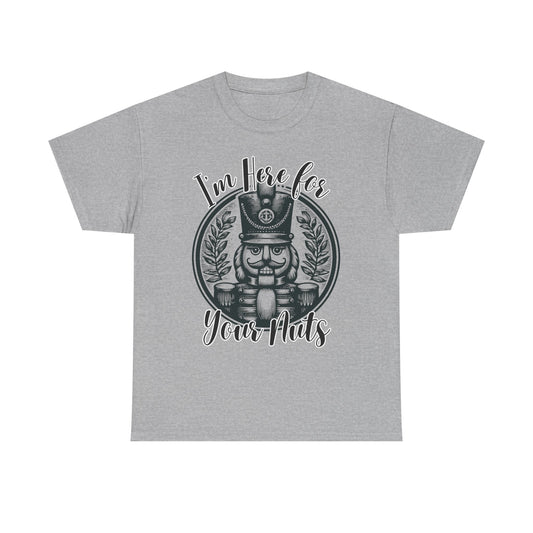 I'm Here for Unisex Heavy Cotton Tee