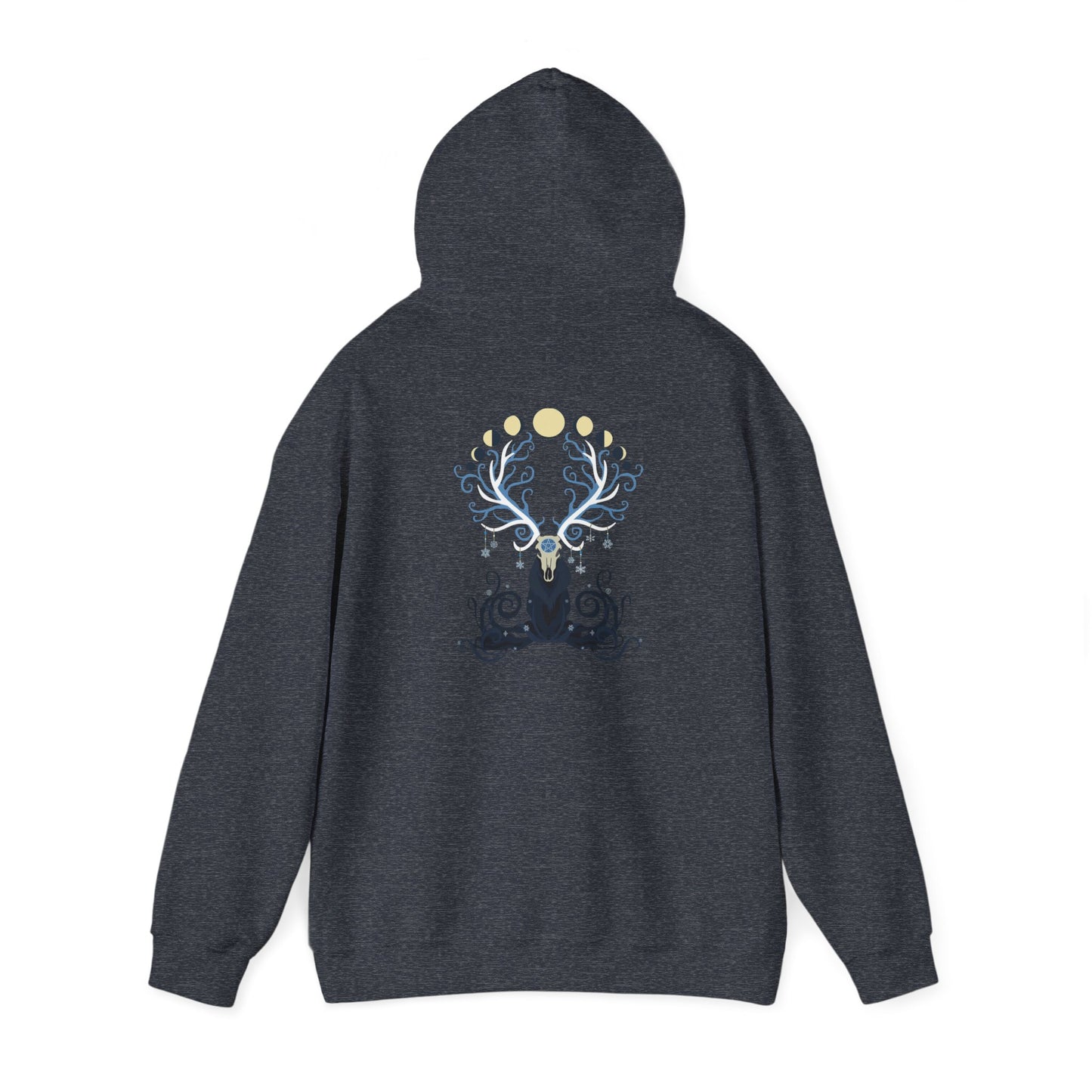 Deer Moon Unisex Heavy Blend™ Hooded Sweatshirt