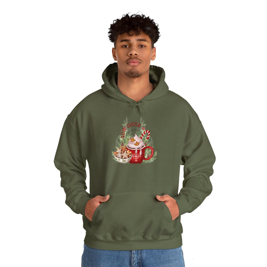 Eat, Drink Unisex Heavy Blend™ Hooded Sweatshirt