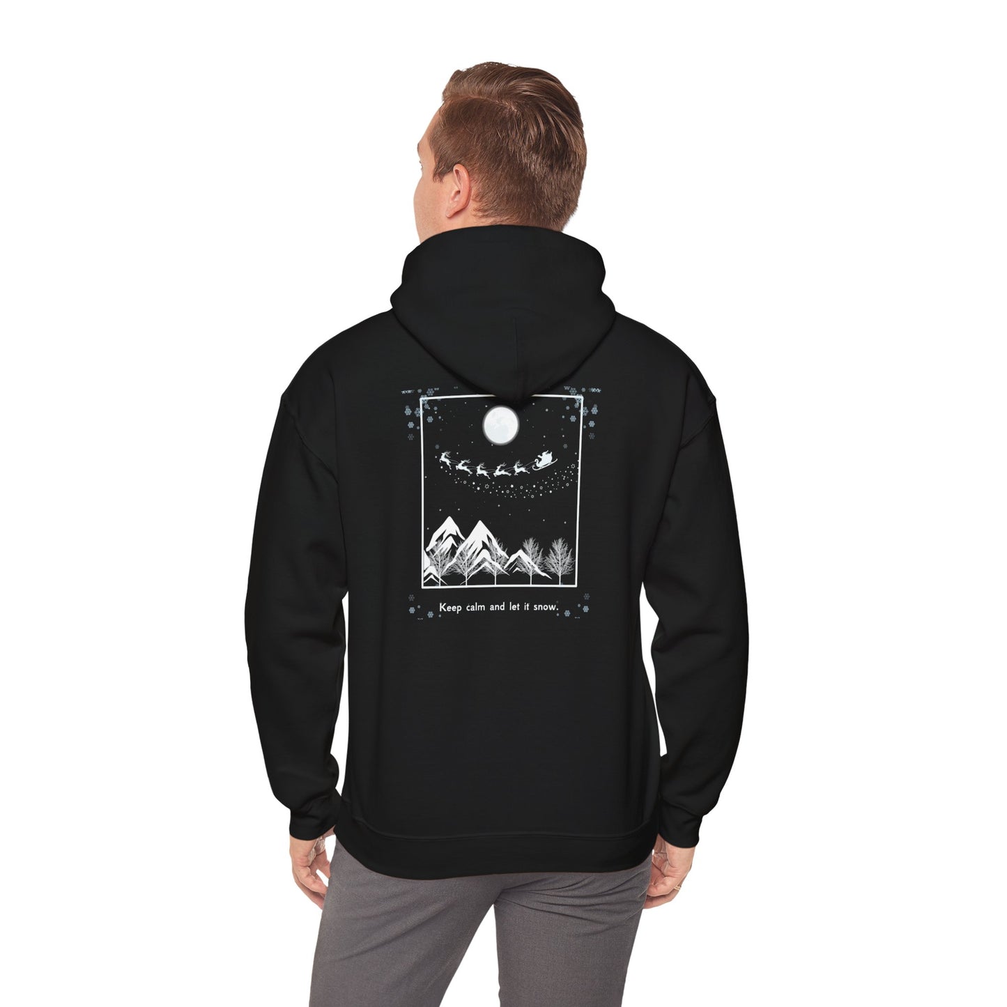 Let it Snow Unisex Heavy Blend™ Hooded Sweatshirt
