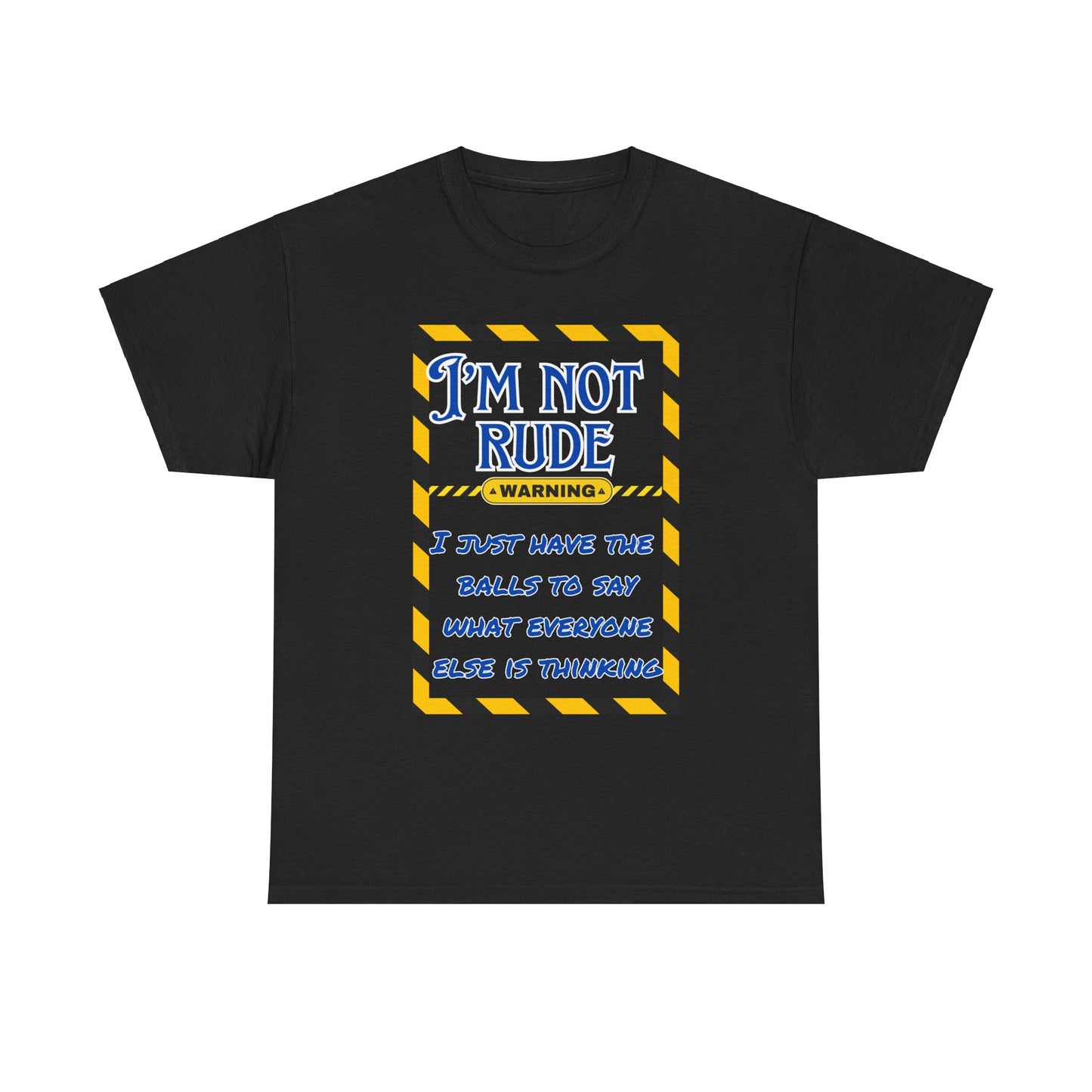 Not Rude Unisex Heavy Cotton Tee