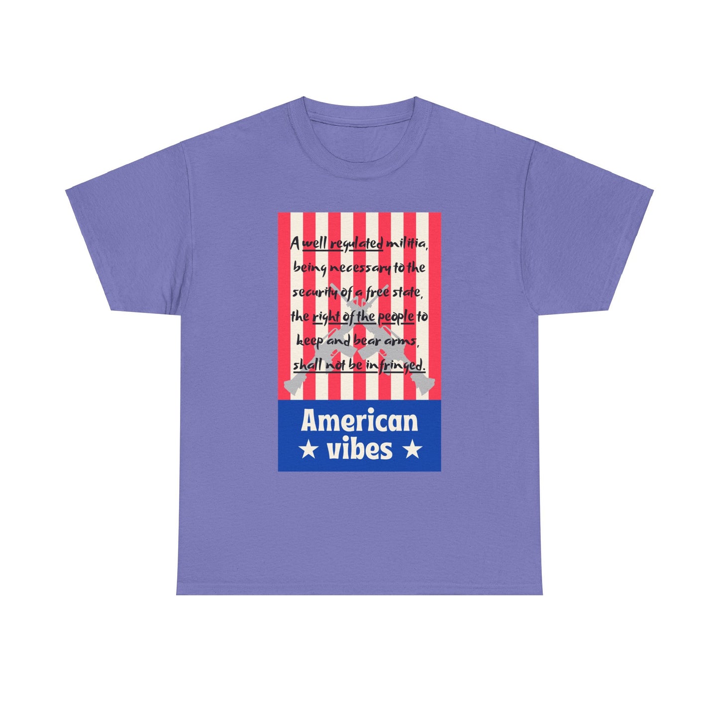 American Vibes Unisex Heavy Cotton Tee