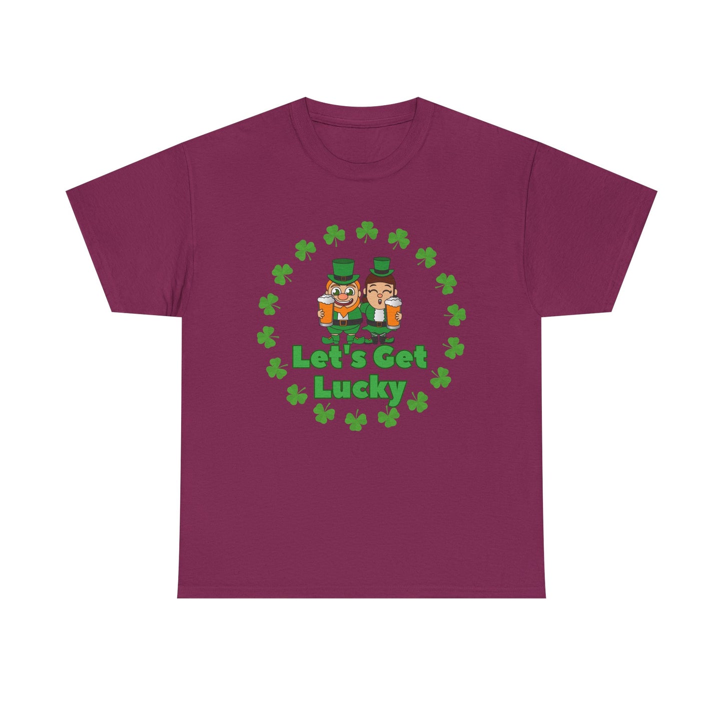 Lets get Lucky Unisex Heavy Cotton Tee