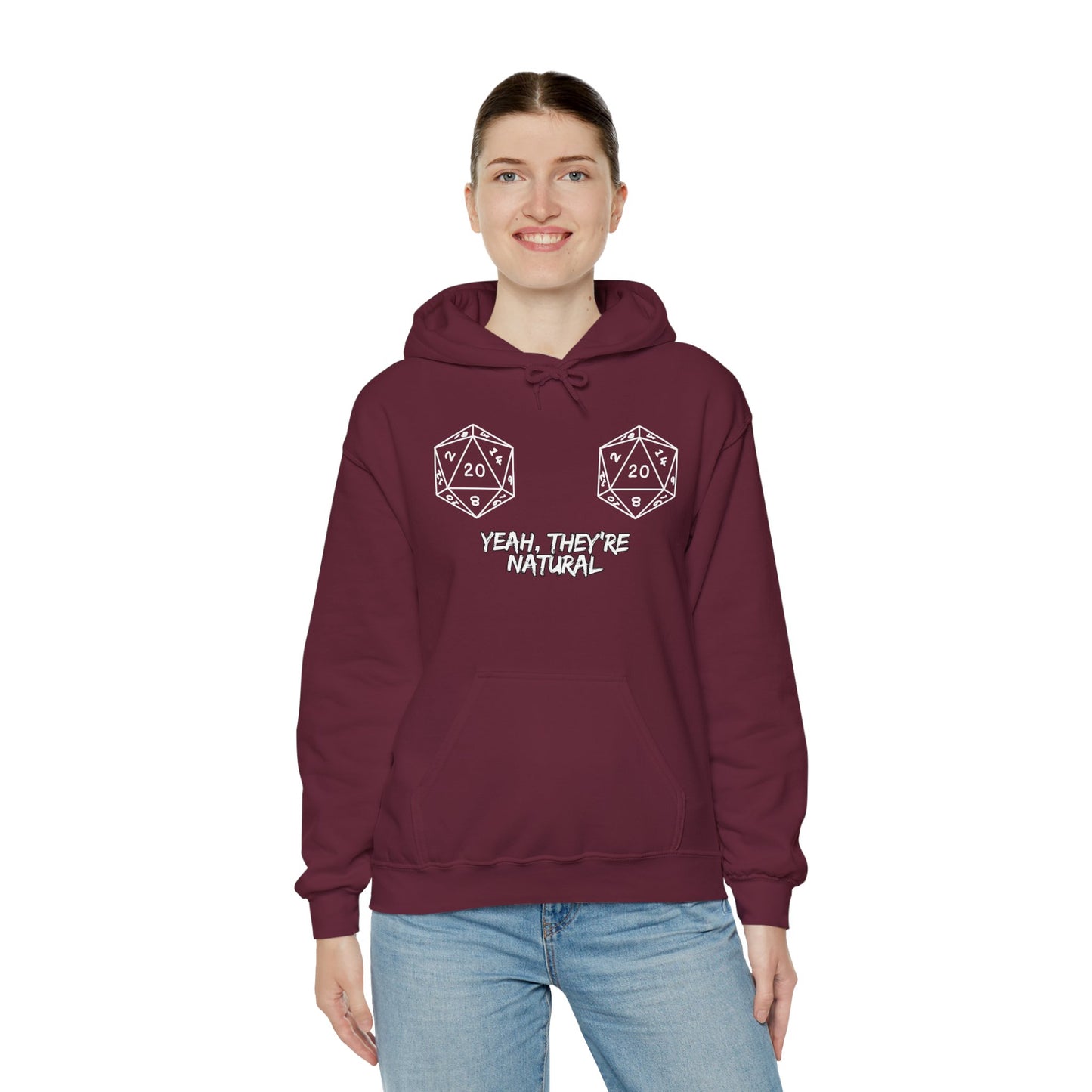 Natural Unisex Heavy Blend™ Hooded Sweatshirt