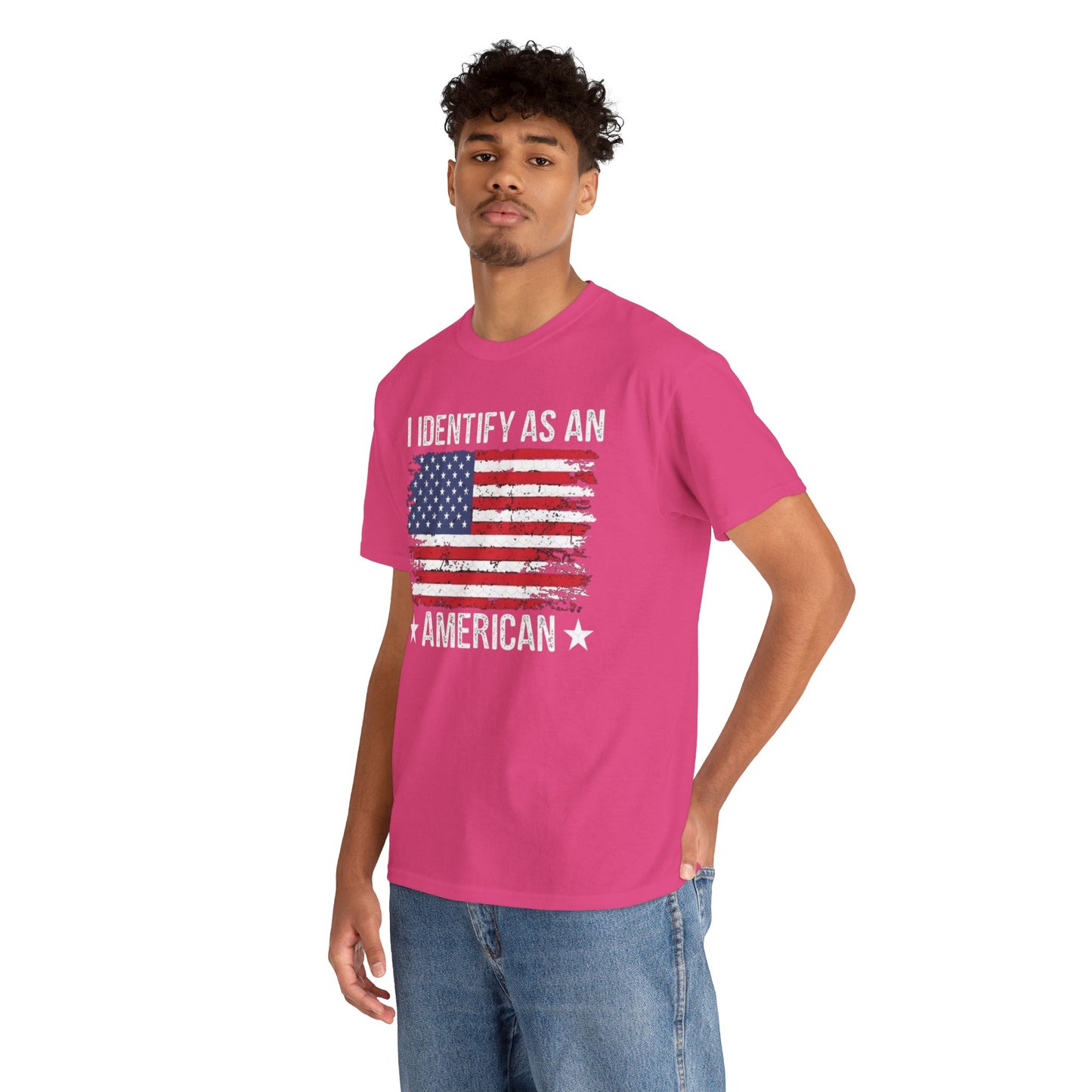 Identify as Unisex Heavy Cotton Tee