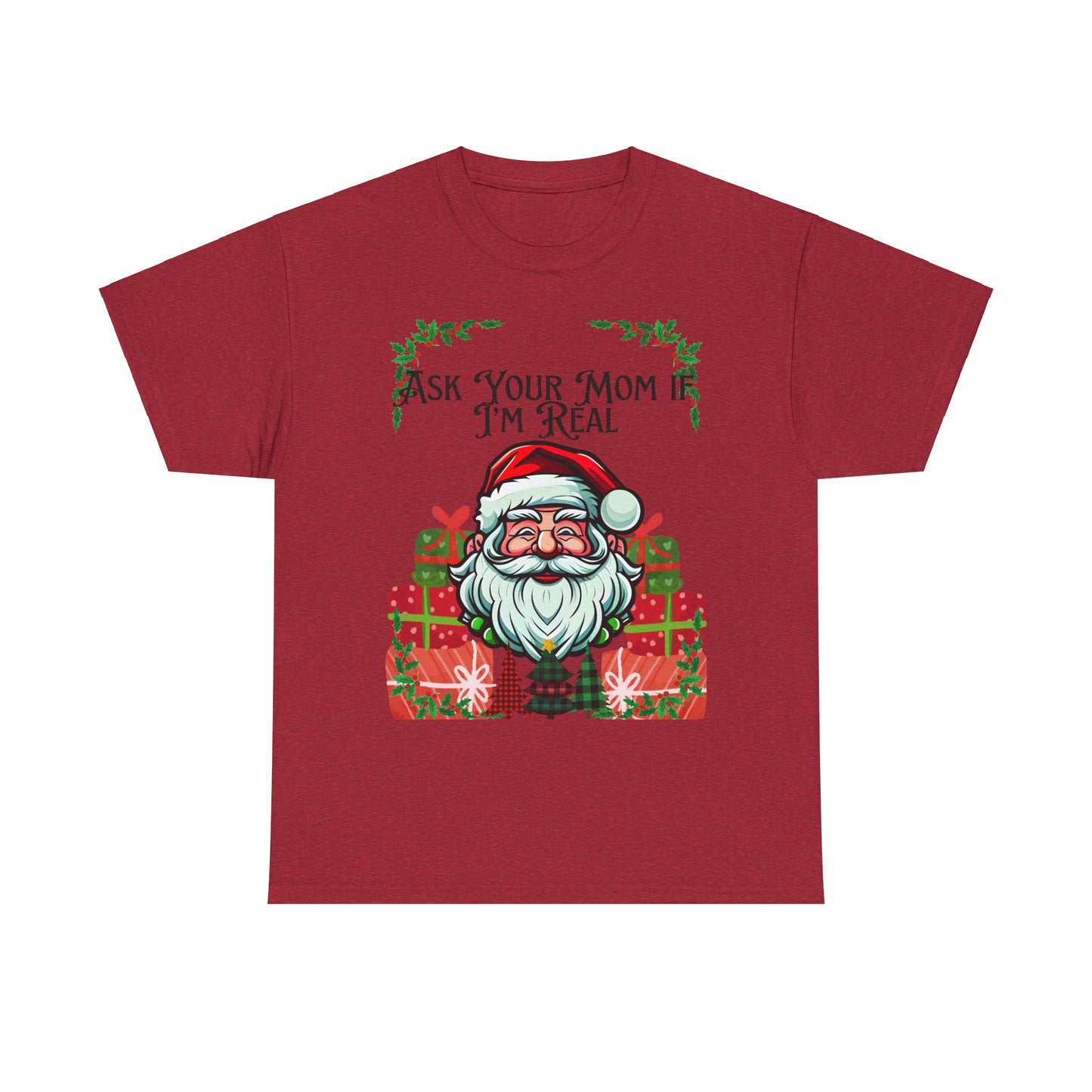 Ask your Mom Unisex Heavy Cotton Tee