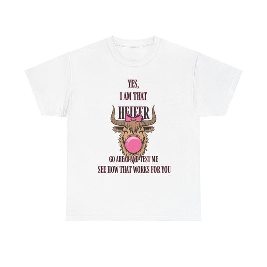 That Heifer Unisex Heavy Cotton Tee