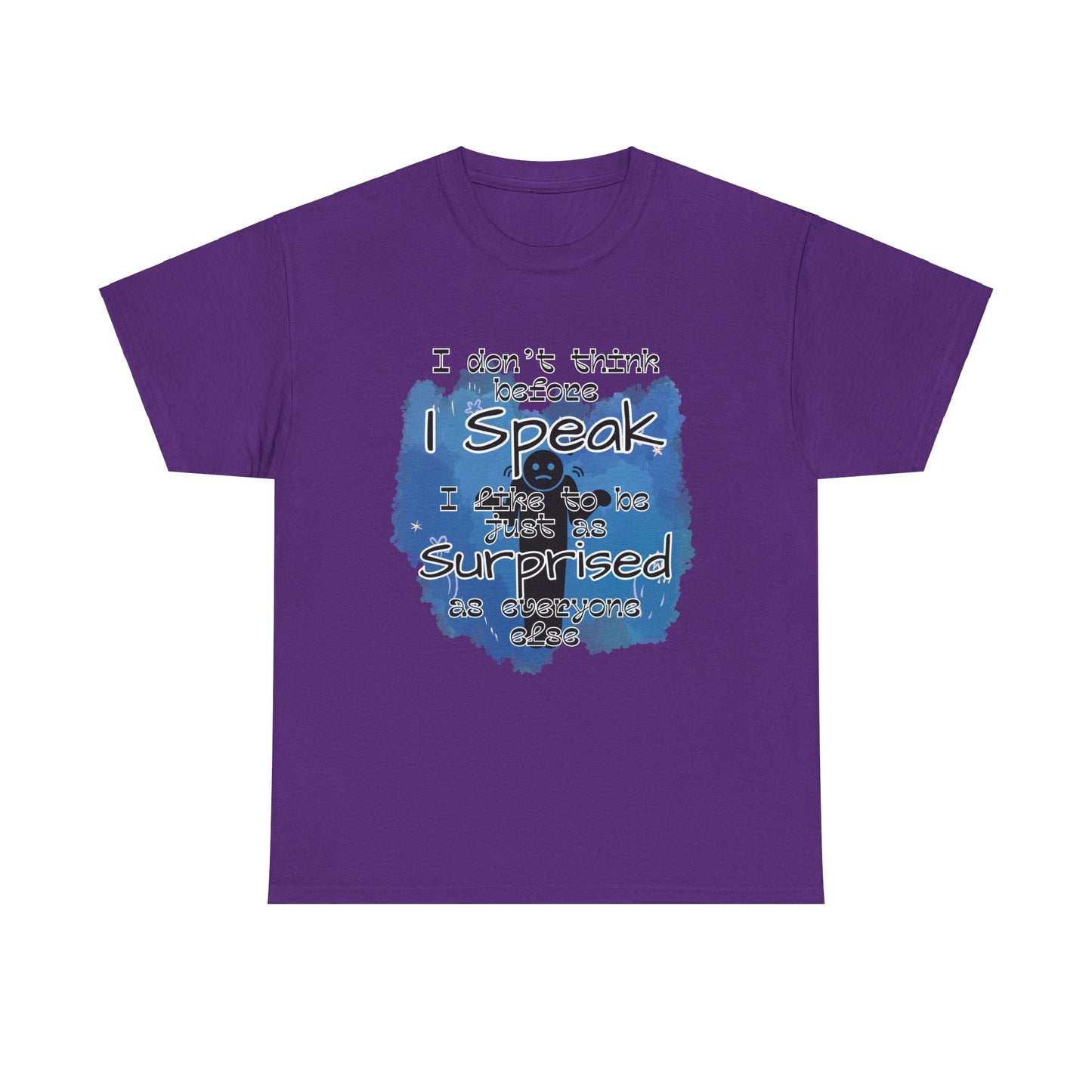 I Don't Think Unisex Heavy Cotton Tee