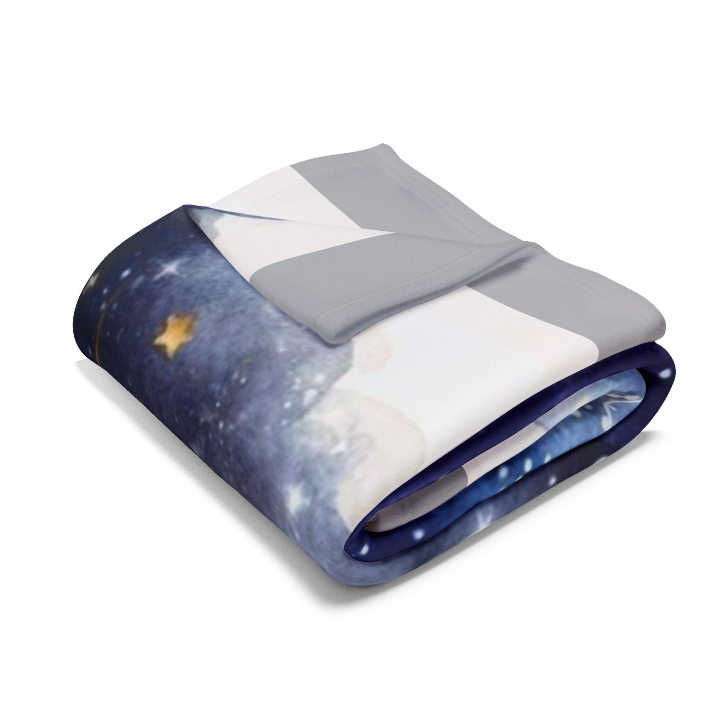 Happy Ghost Arctic Fleece Blanket