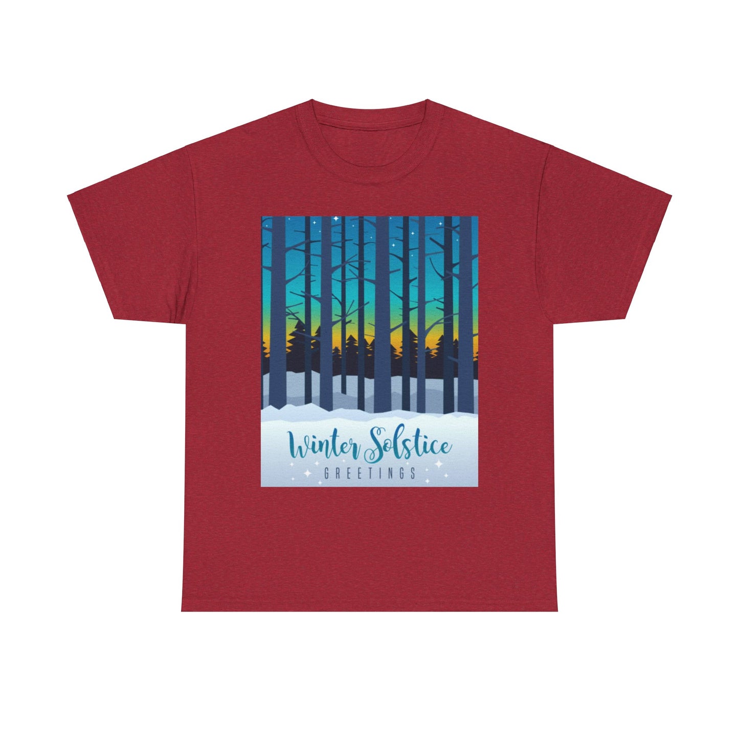 Winter Solstice Unisex Heavy Cotton Tee