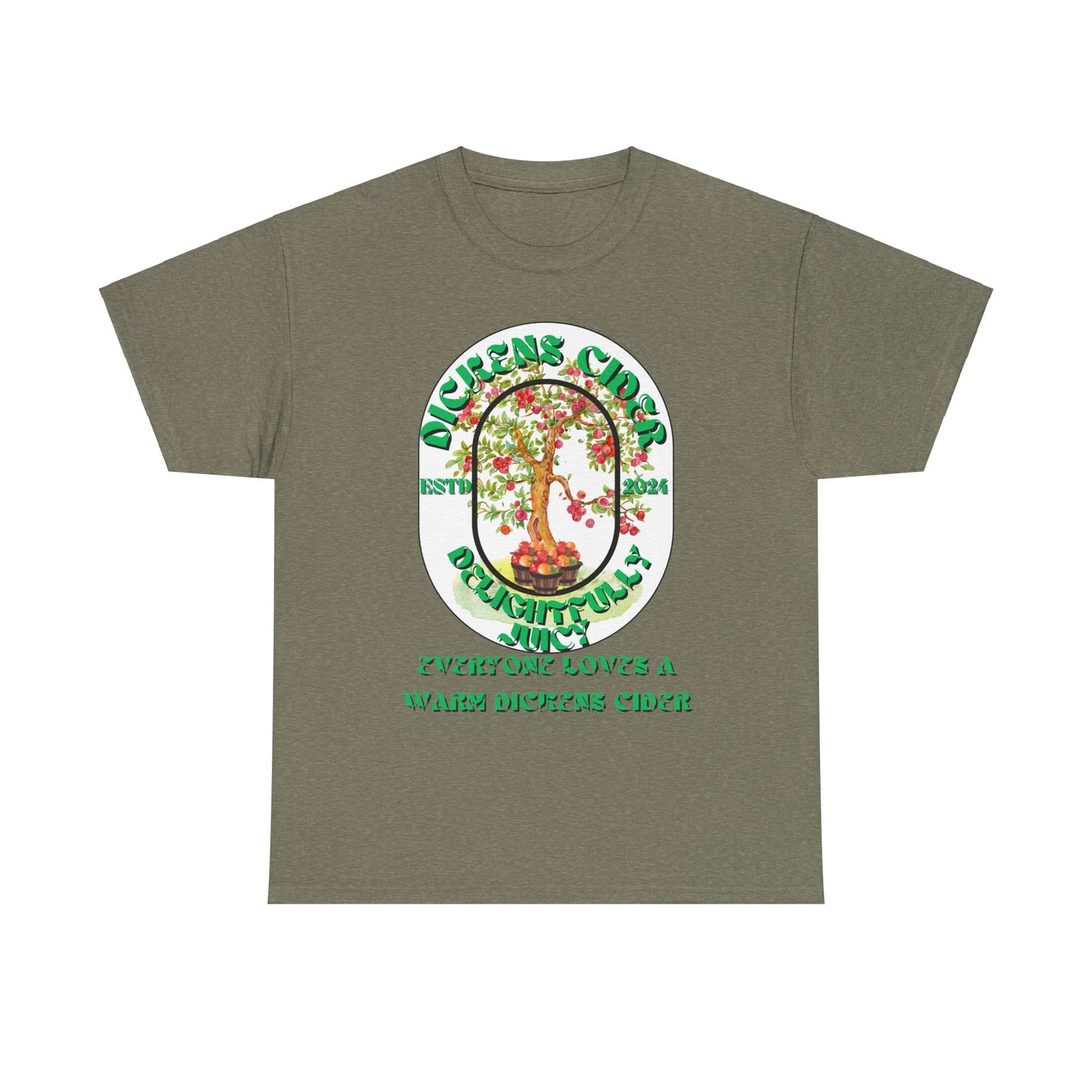 Dickens Cider Unisex Heavy Cotton Tee