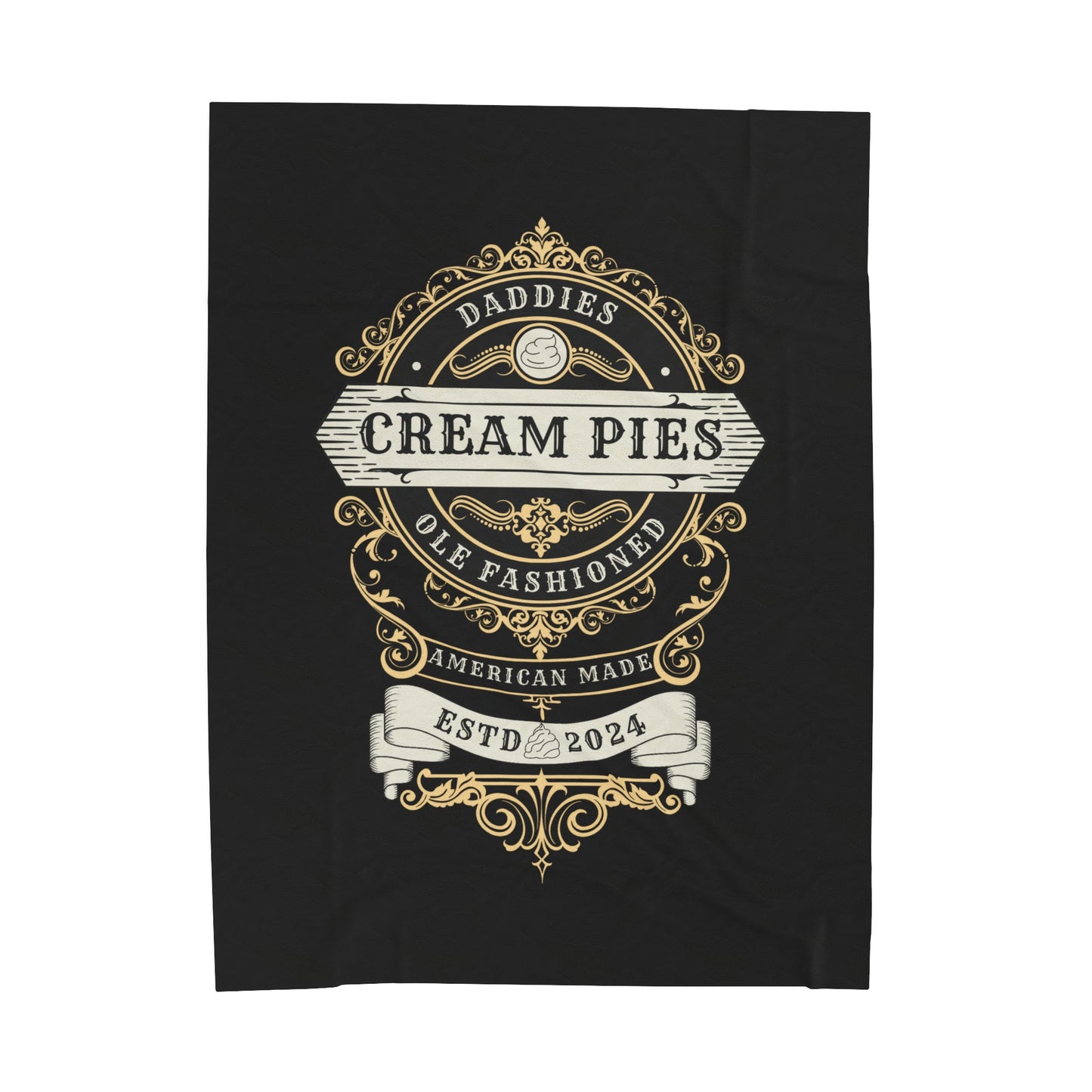 Ole Fashioned Velveteen Plush Blanket