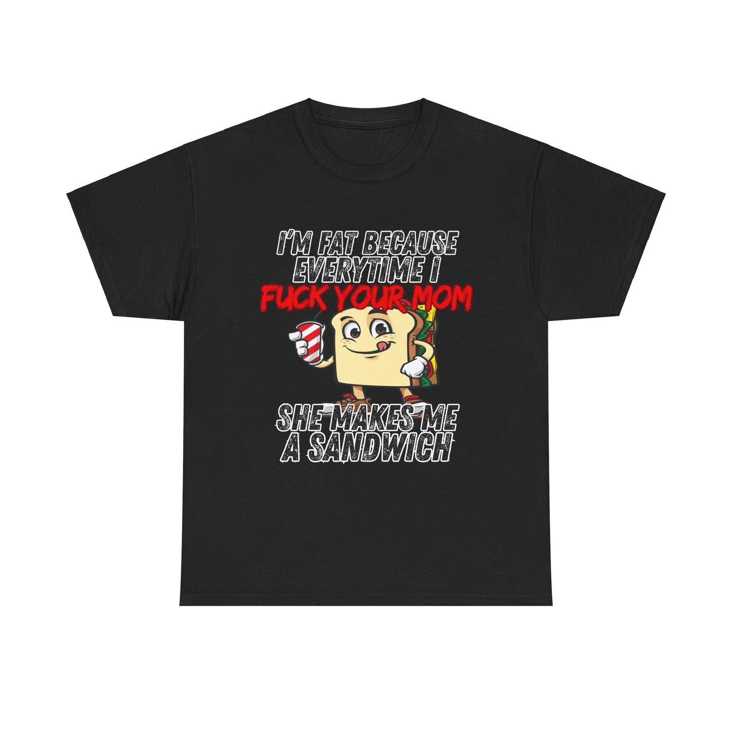 I'm Fat Unisex Heavy Cotton Tee