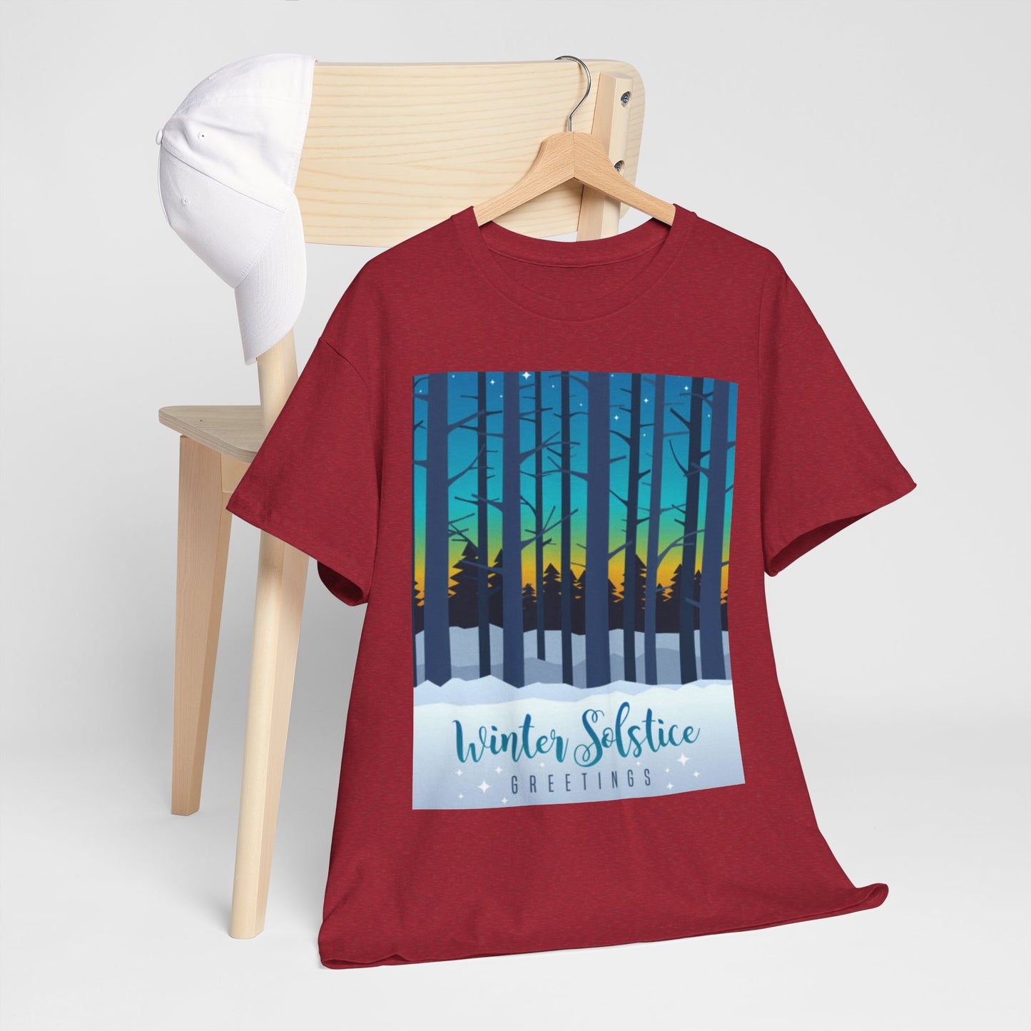 Winter Solstice Unisex Heavy Cotton Tee
