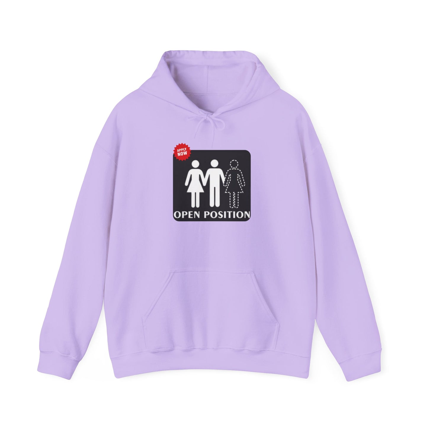 Open Position 2 Unisex Heavy Blend™ Hooded Sweatshirt