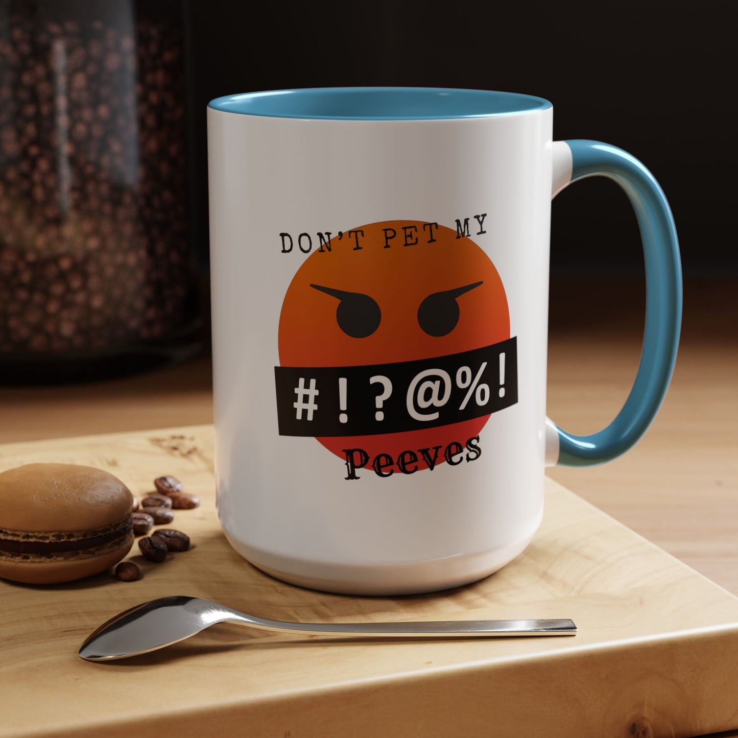 Don't Pet Accent Coffee Mug (11, 15oz)
