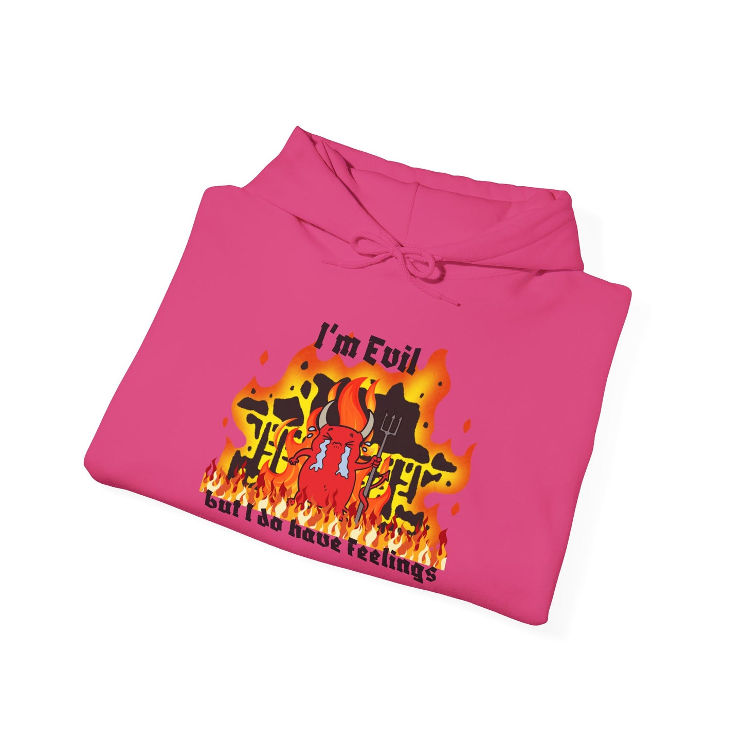 I'm evil Unisex Heavy Blend™ Hooded Sweatshirt