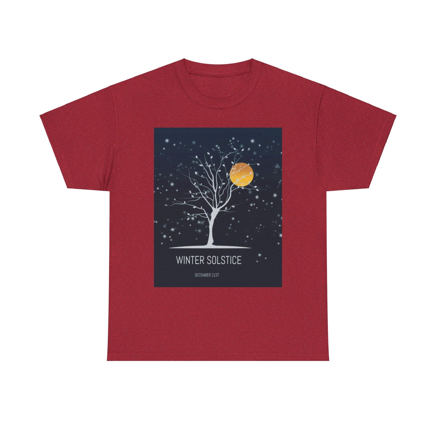 Winter Solstice Unisex Heavy Cotton Tee