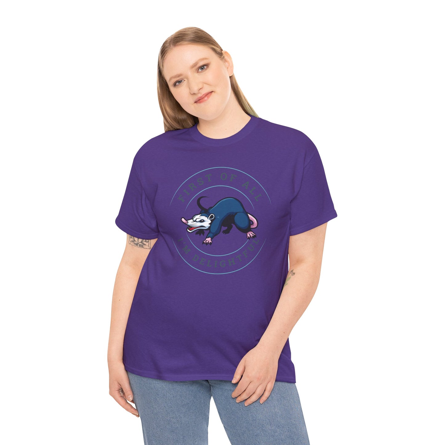 First of all Unisex Heavy Cotton Tee
