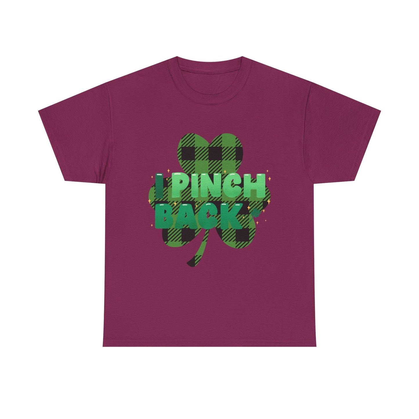 I Pinch Back Unisex Heavy Cotton Tee